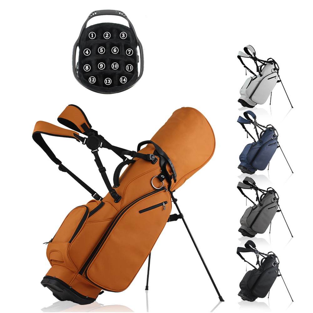 Golf Scorecard Holder - 14 Way Full Length Dividers Golf