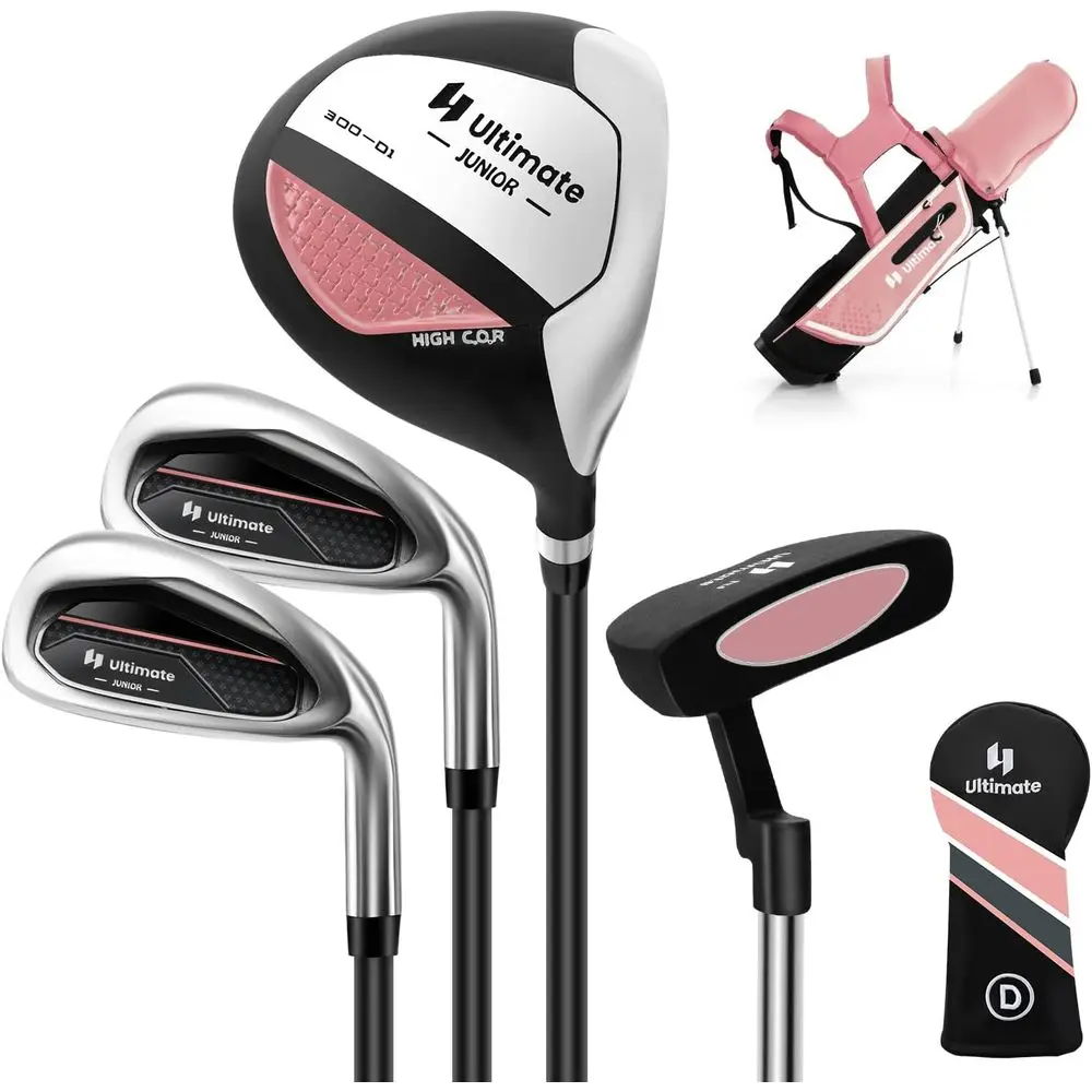 Youth Golf Club Set with Stand - Golf Equipment Kids 评论和价格