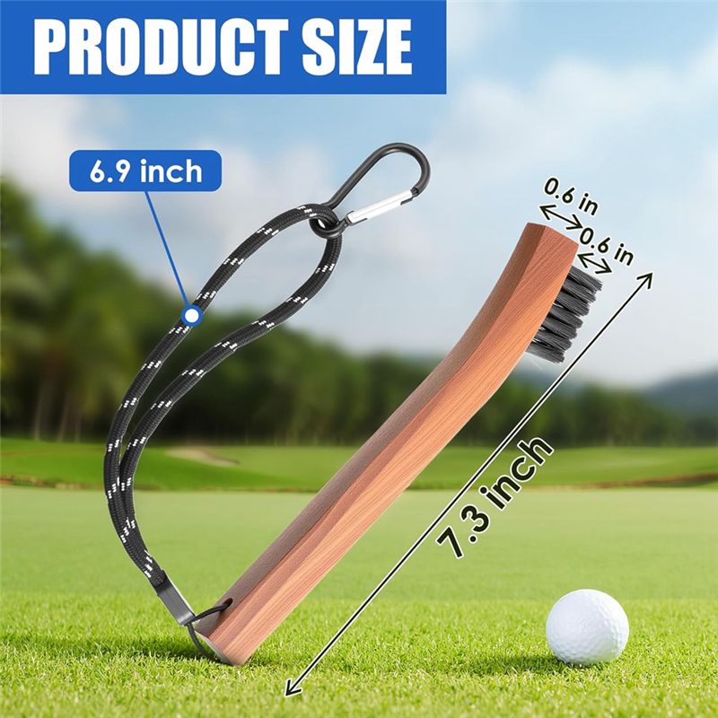 Golf Brush Club Groove Cleaner - Golf Equipment To Improve Your Game 评论和价格