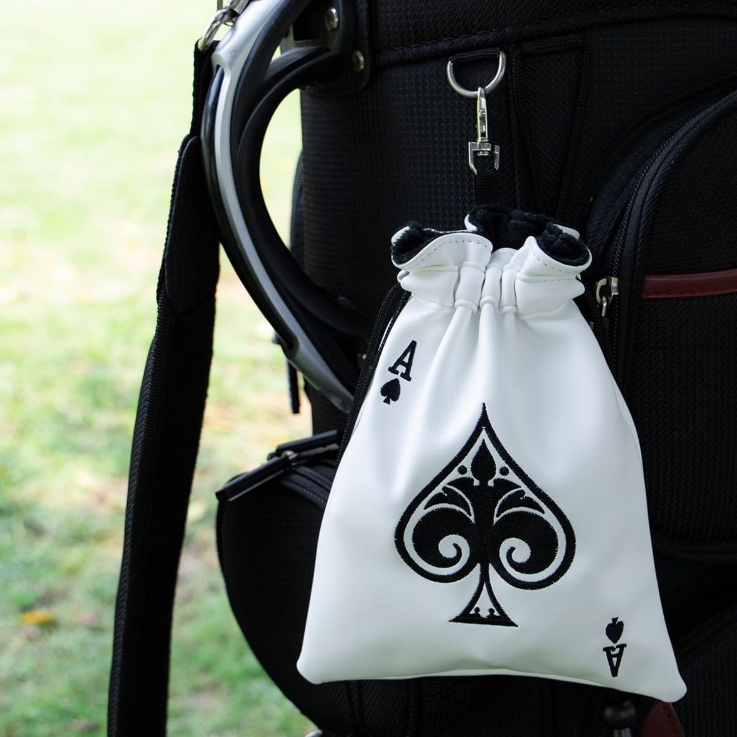 Funny Golf Valuables Pouch wit - Golf Equipment Drawing 评论和价格