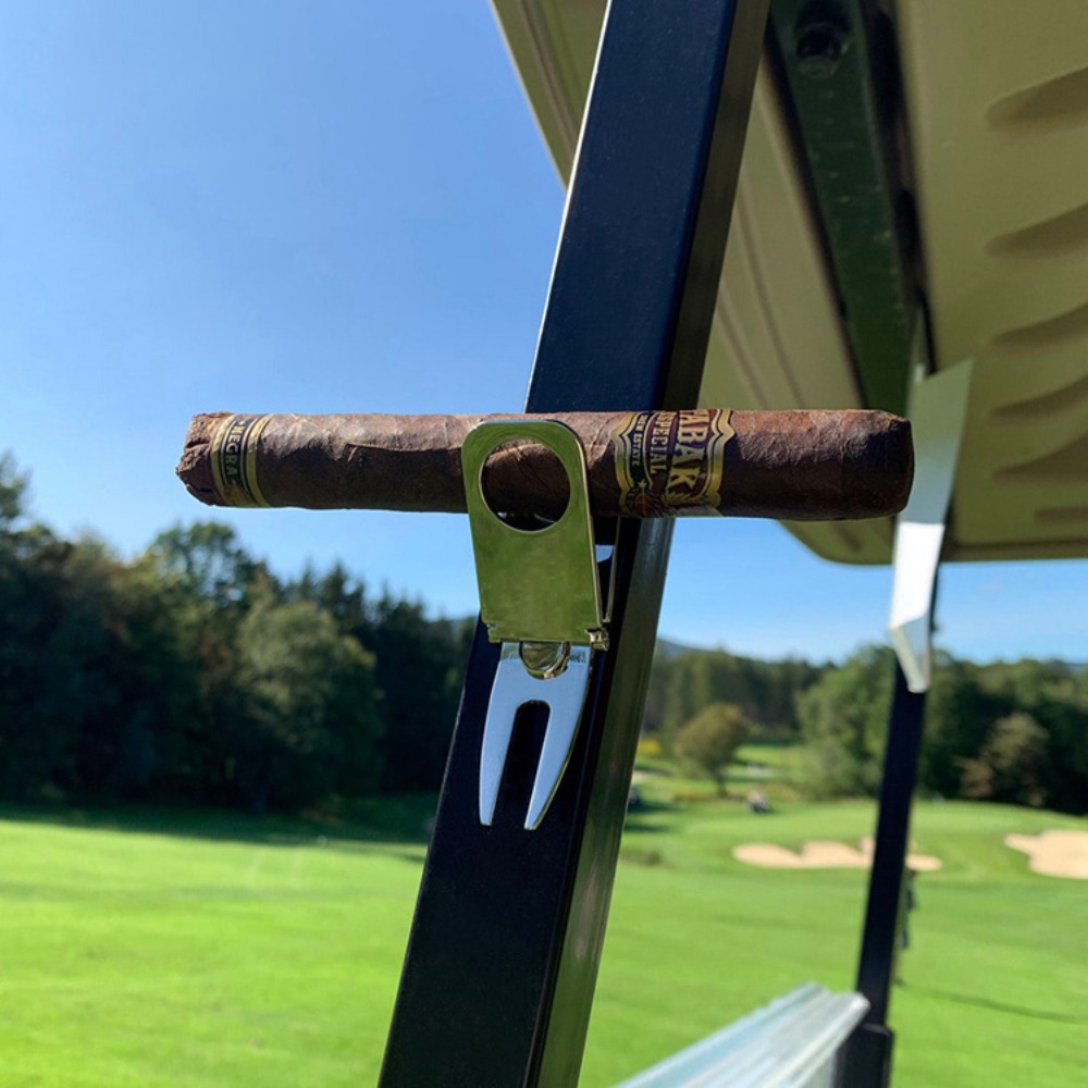 Portable Golf Cigar Holder Mul - Golf Scorecard Holder 评论和价格