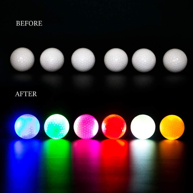 Luminescent Golf Balls LED Con - Golf Equipment Competitions 评论和价格