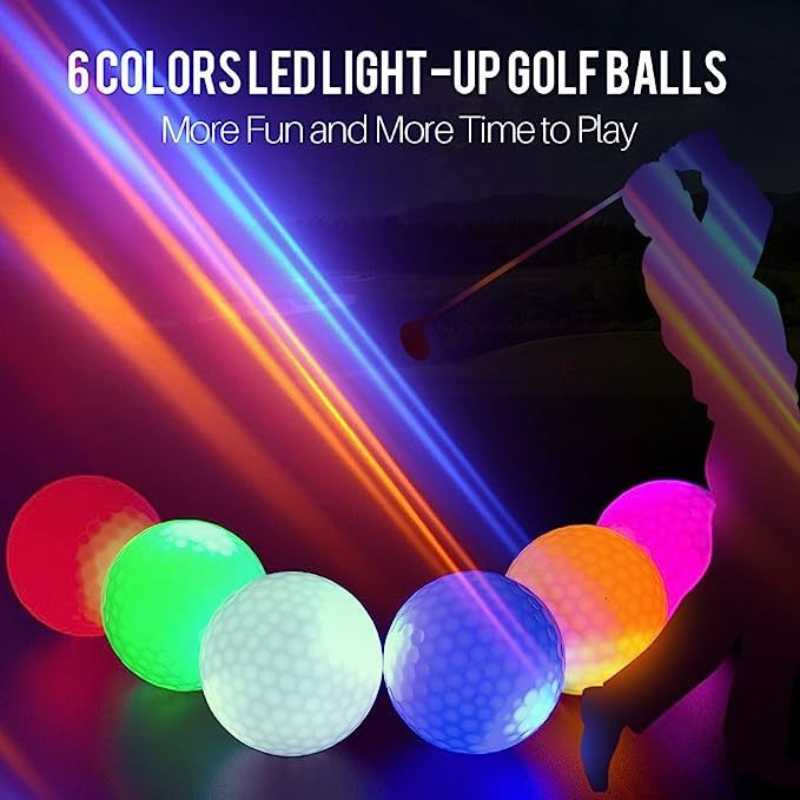 Luminescent Golf Balls LED Con - Golf Equipment Competitions 评论和价格