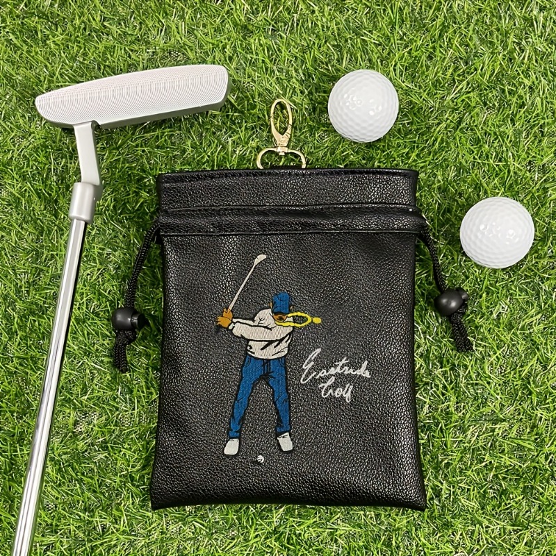 Portable Golf Bag with Drawstr - Golf Equipment Drawing 评论和价格